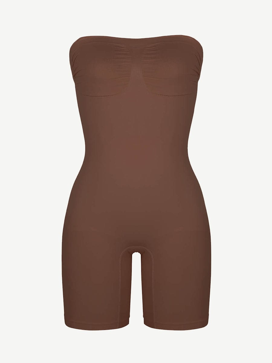 Wholesale Seamless Sculpt Strapless Shorts Butt Lift Shapewear