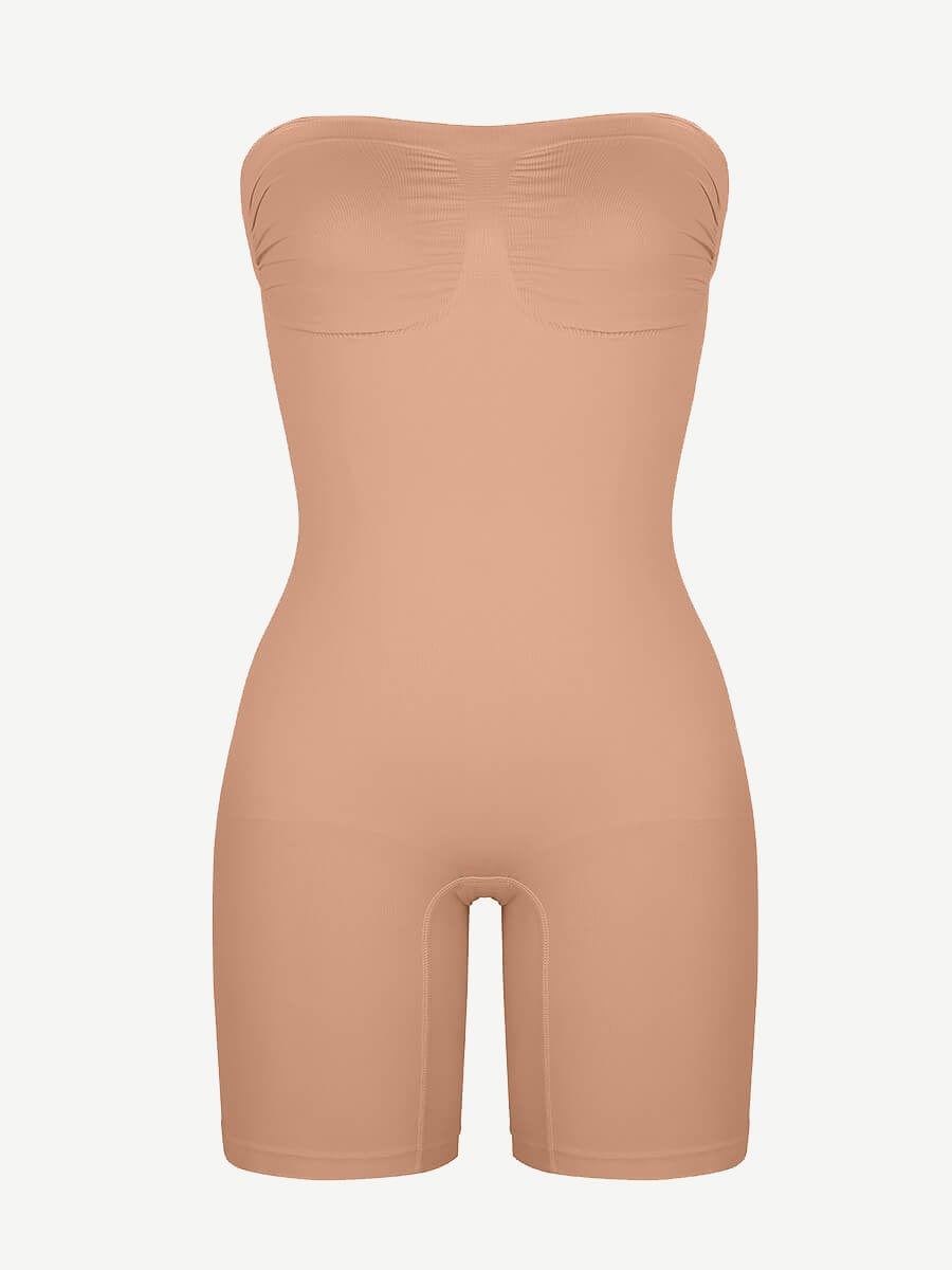 Wholesale Seamless Sculpt Strapless Shorts Butt Lift Shapewear
