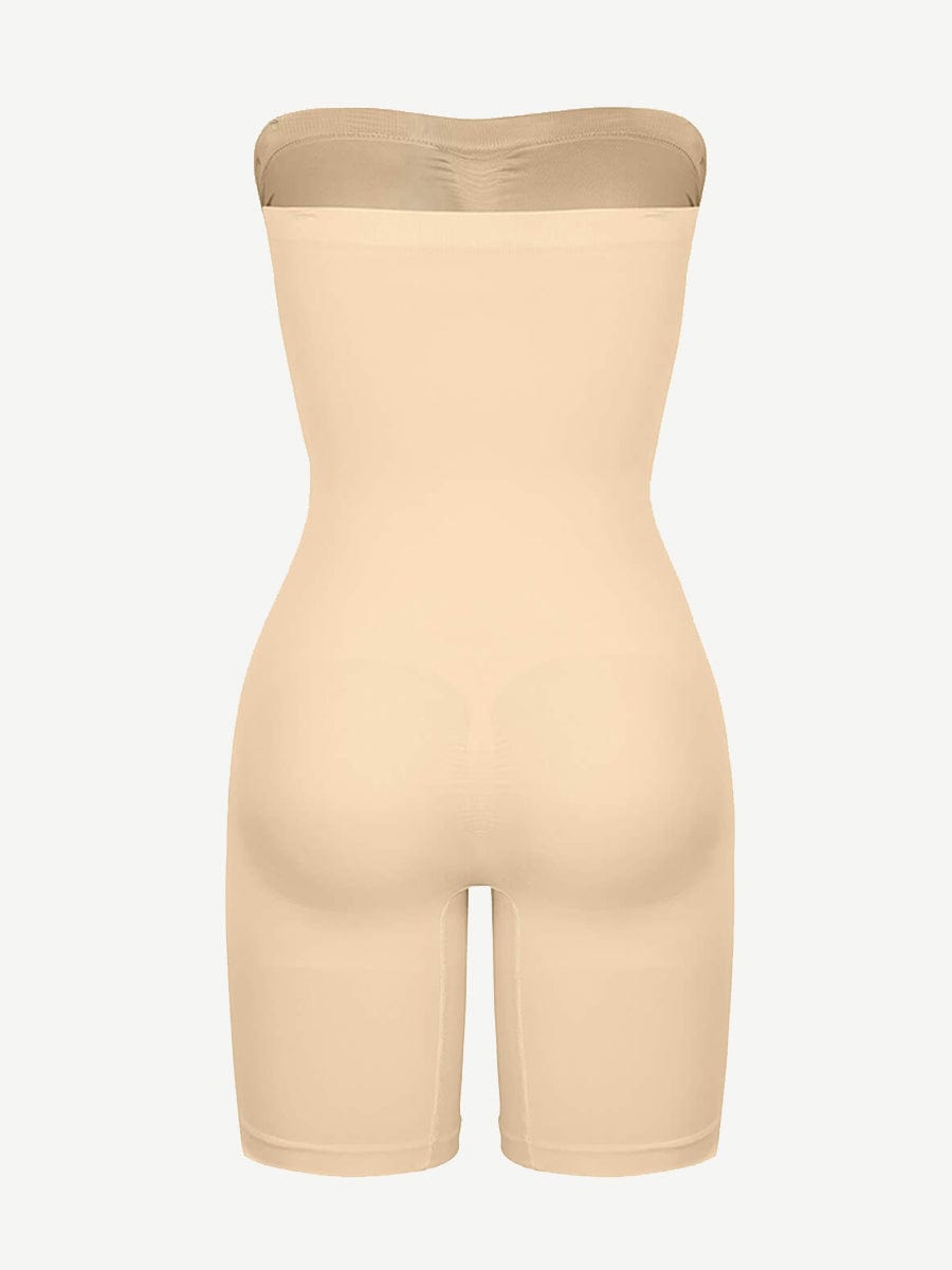 Wholesale Seamless Sculpt Strapless Shorts Butt Lift Shapewear