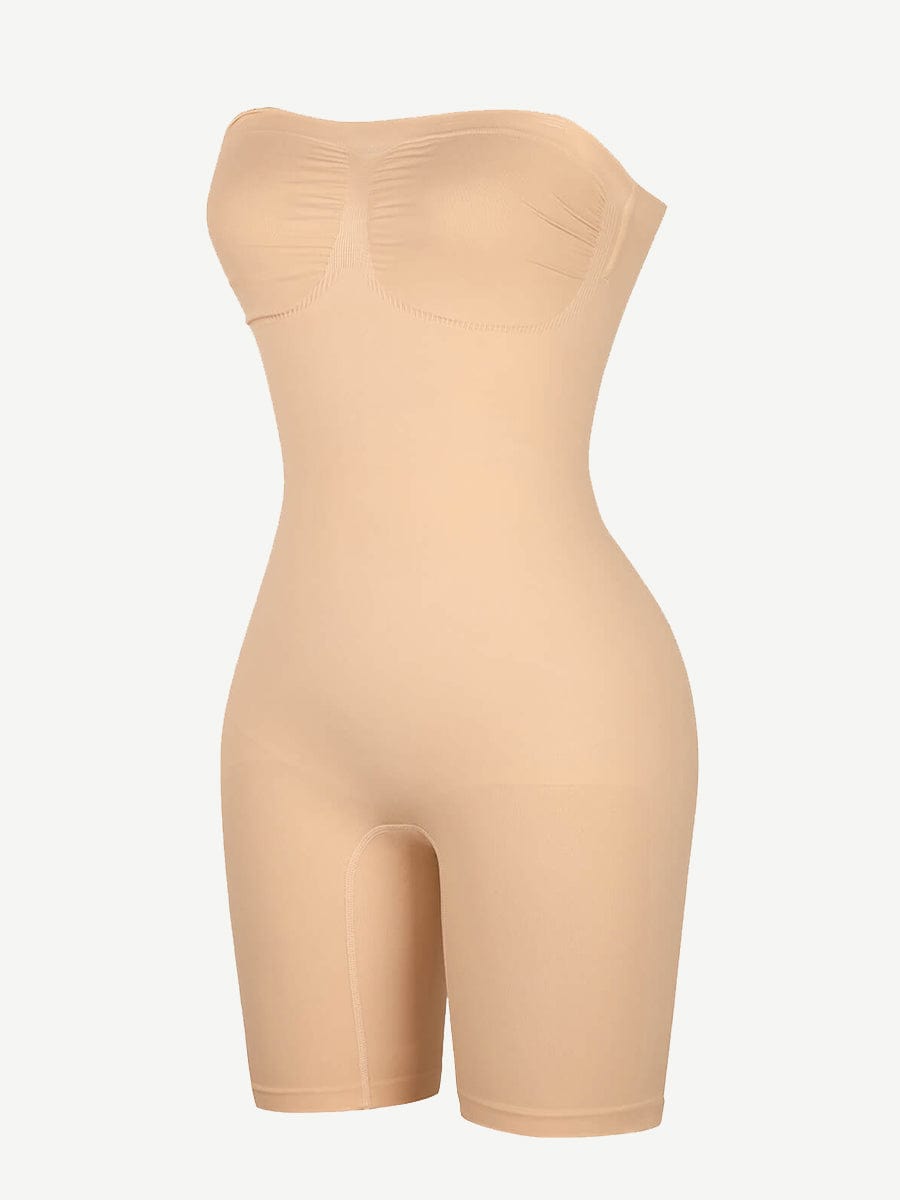 Wholesale Seamless Sculpt Strapless Shorts Butt Lift Shapewear