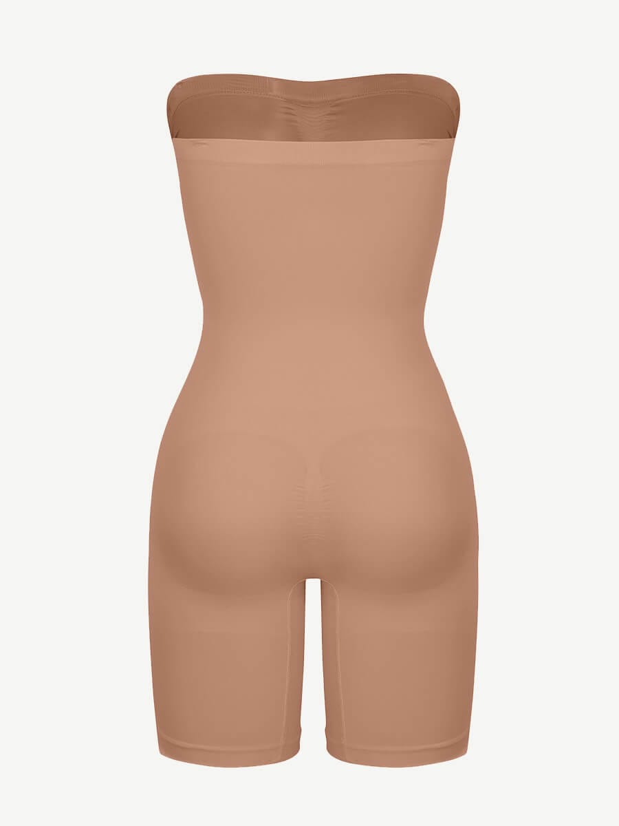 Wholesale Seamless Sculpt Strapless Shorts Butt Lift Shapewear