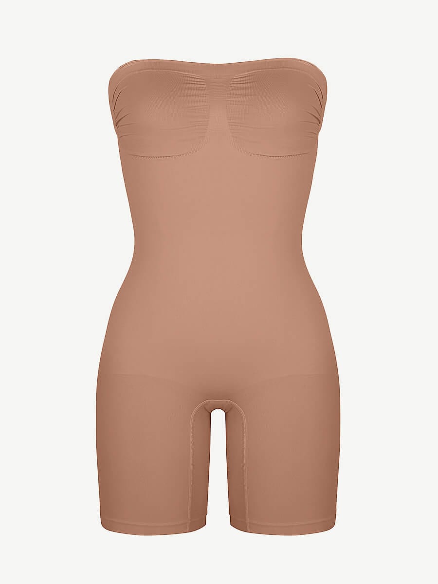 Wholesale Seamless Sculpt Strapless Shorts Butt Lift Shapewear
