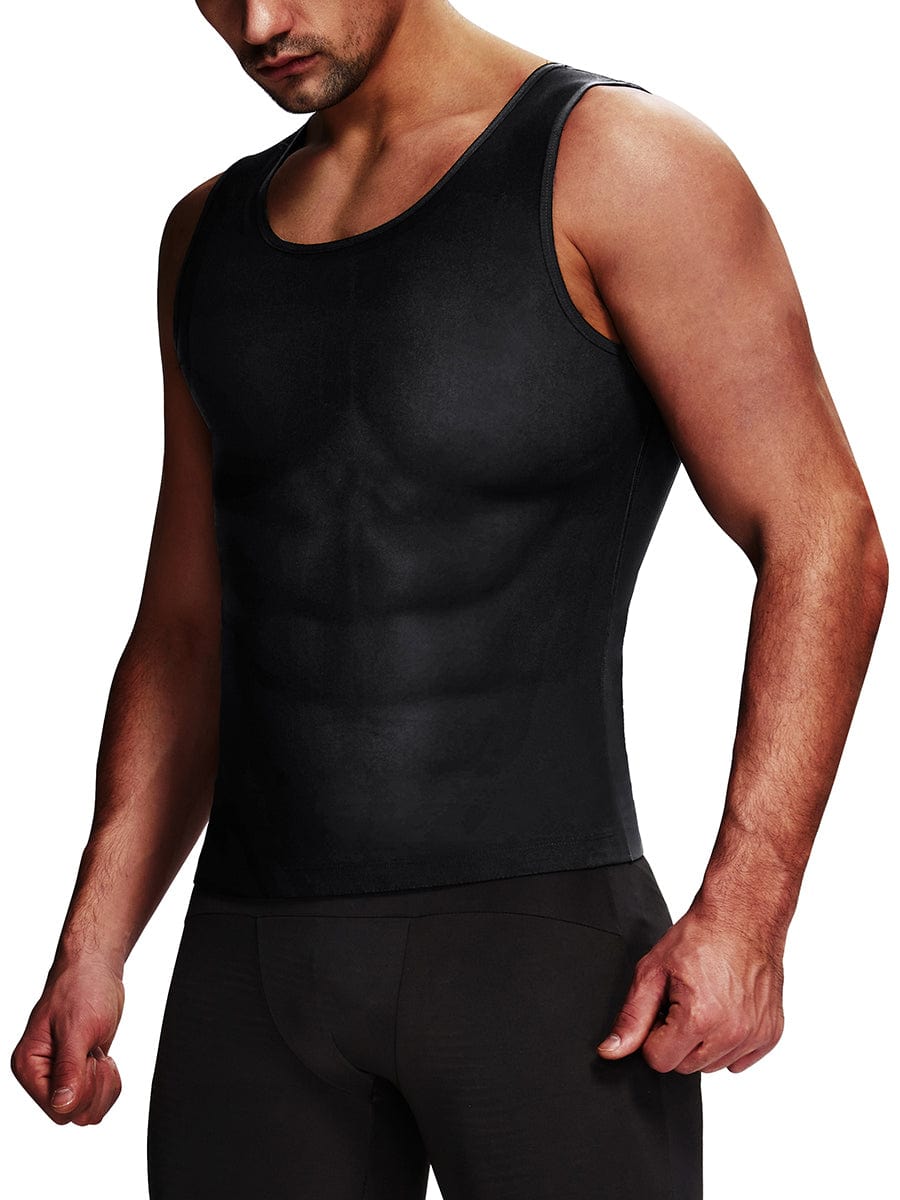 Wholesale Blue Large Size Vest Shaper Round Collar For Fitness