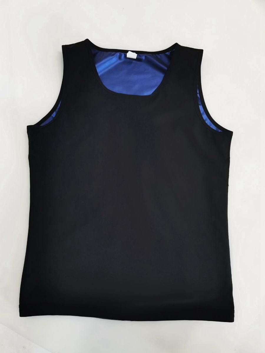 Wholesale Blue Large Size Vest Shaper Round Collar For Fitness