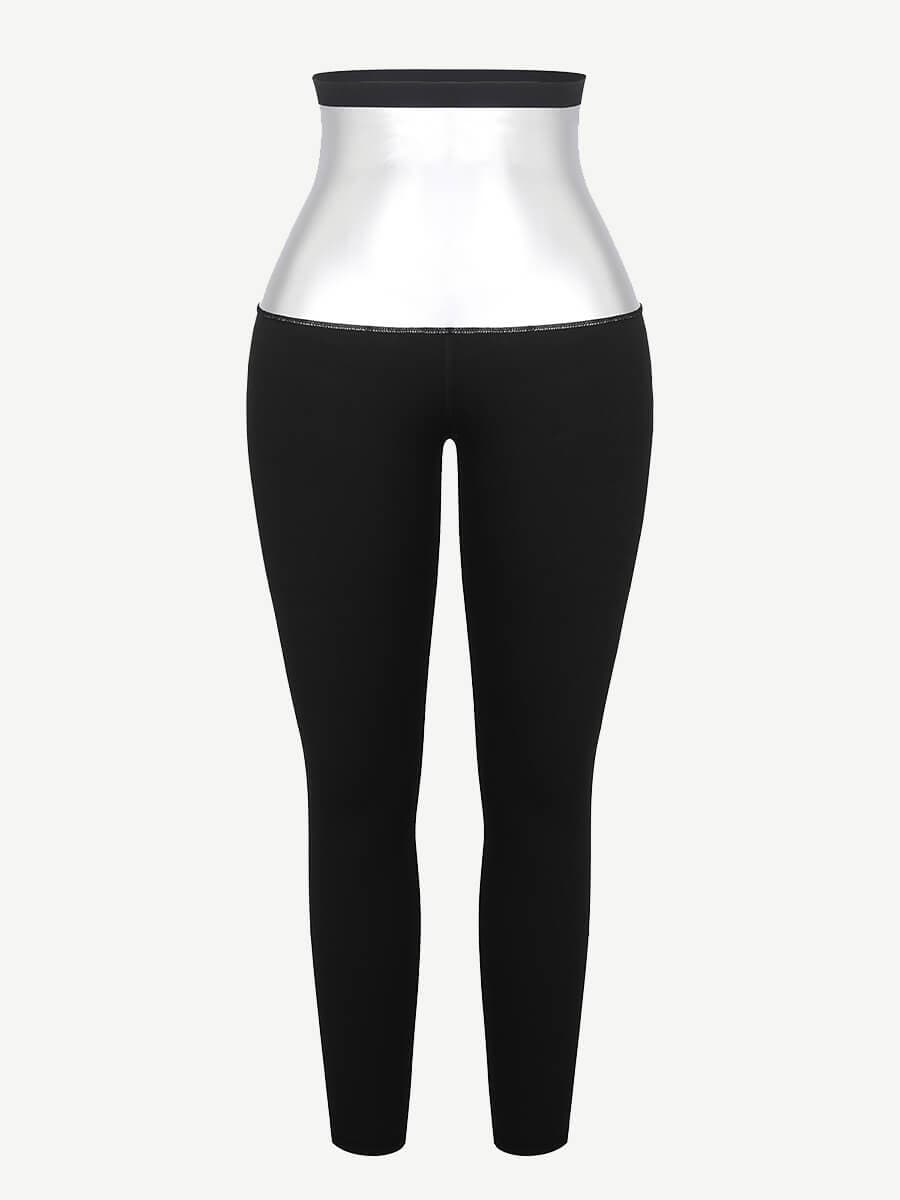 Wholesale Fat Burning Fitness Moisture-Wicking Tummy Control Butt Lifter Leggings Sauna Pants