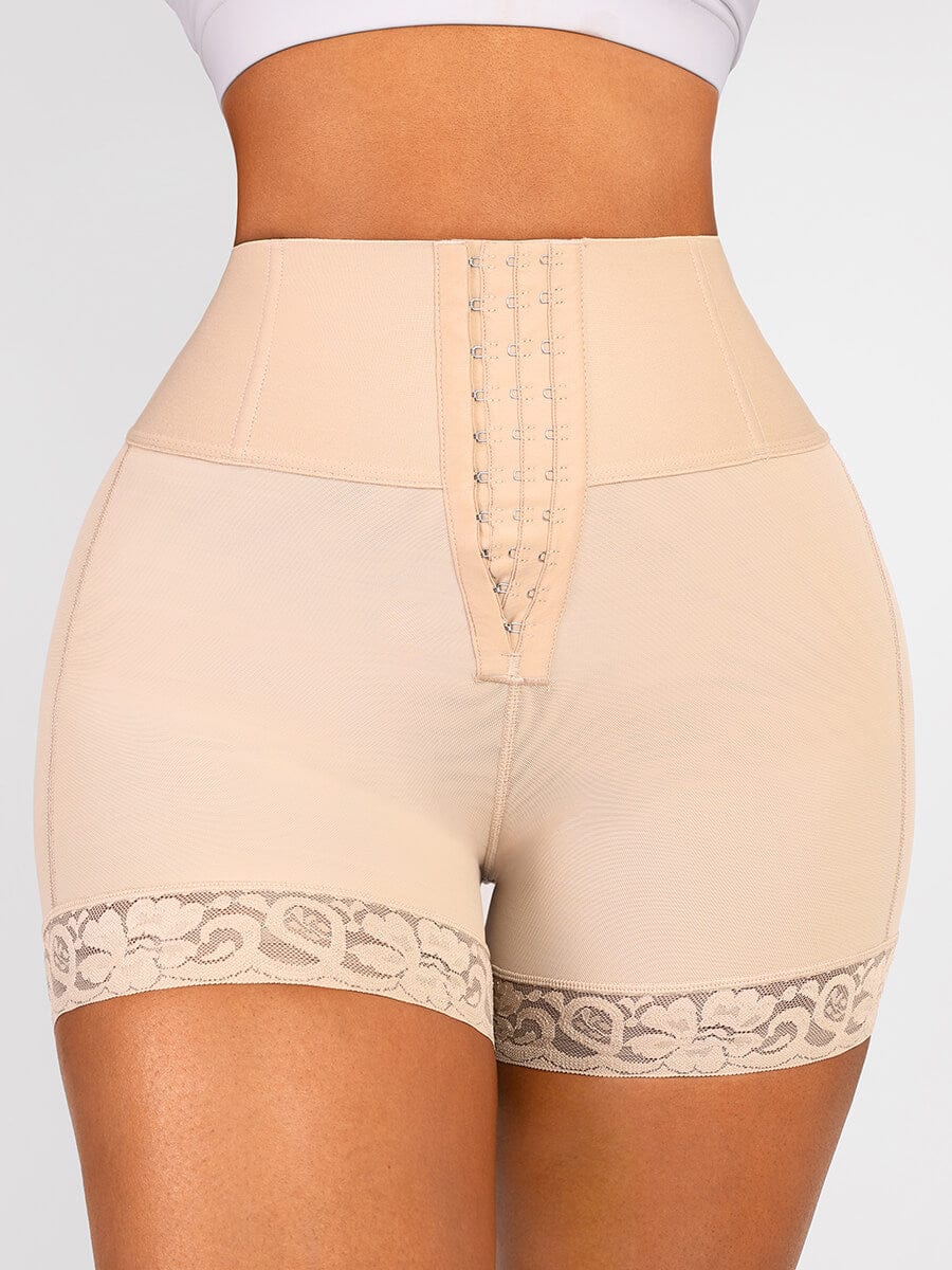 Butt Lifter Tummy Control High Waisted Mid Thigh Shaper Shorts