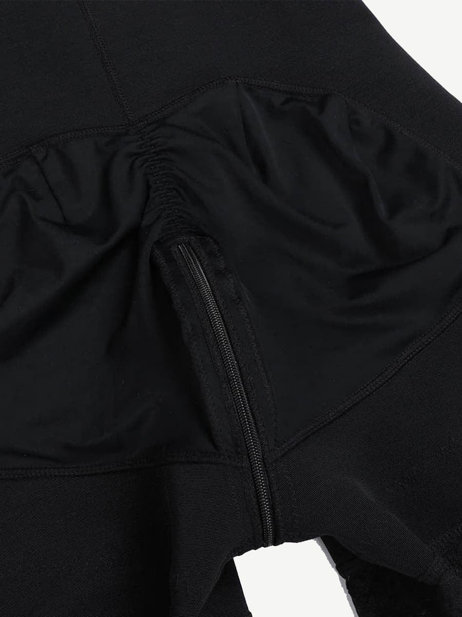 [USA Warehouse]Wholesale Lace Trim Shaping Full Body Shaper Big Size Abdomen Control