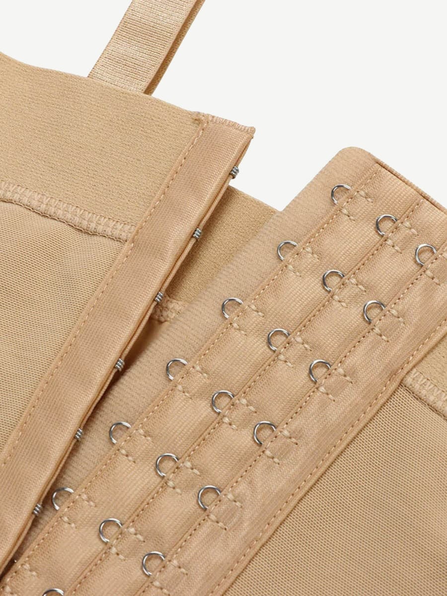 [USA Warehouse]Wholesale Lace Trim Shaping Full Body Shaper Big Size Abdomen Control